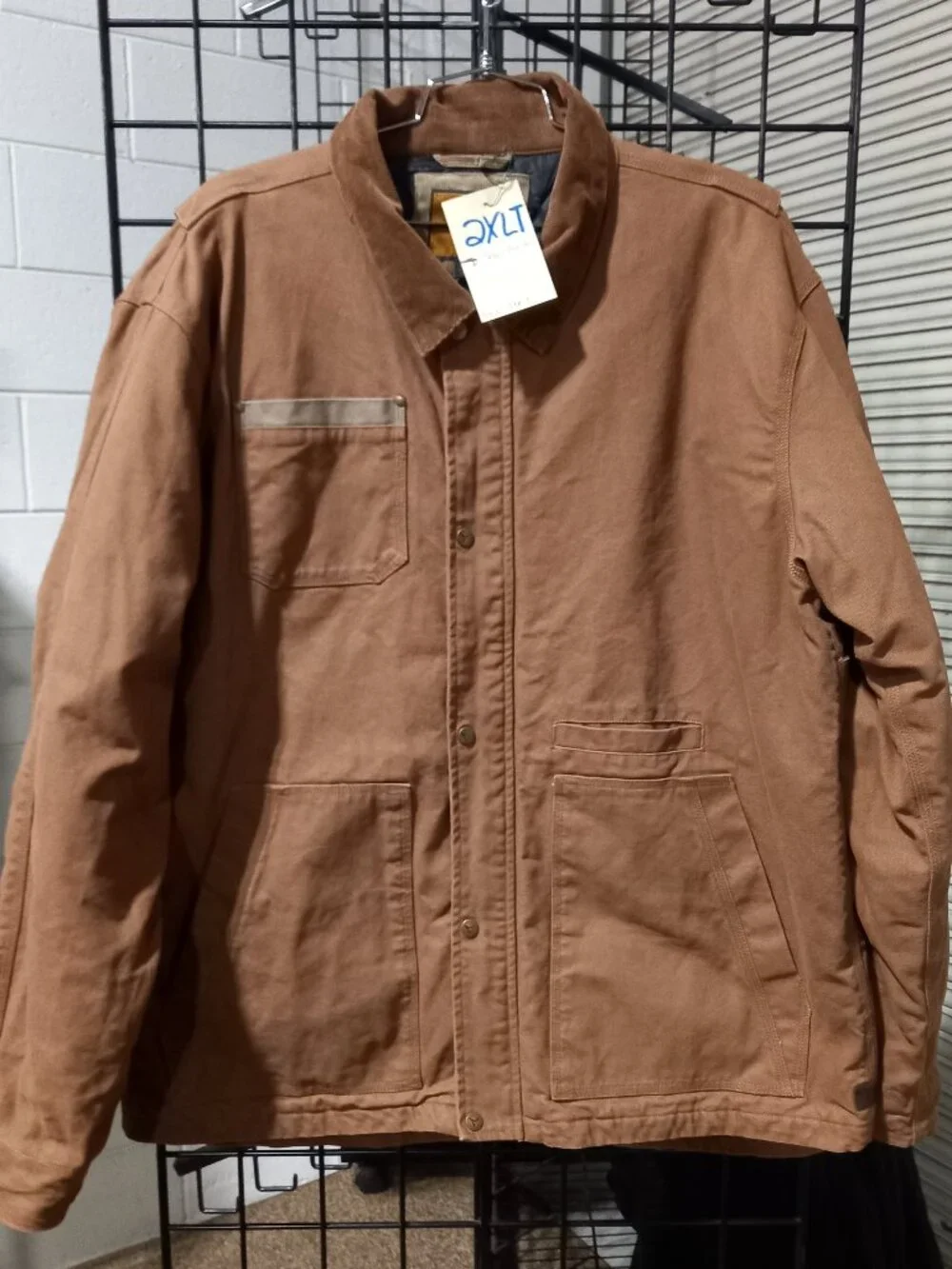 Canvas Concealed Carry Jacket - Brown | 2XLT